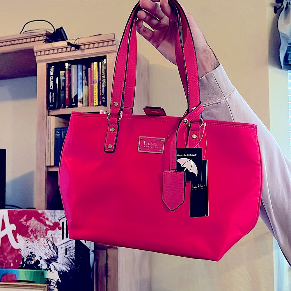 Nicole hiller hot pink bag new with tags 90 obo